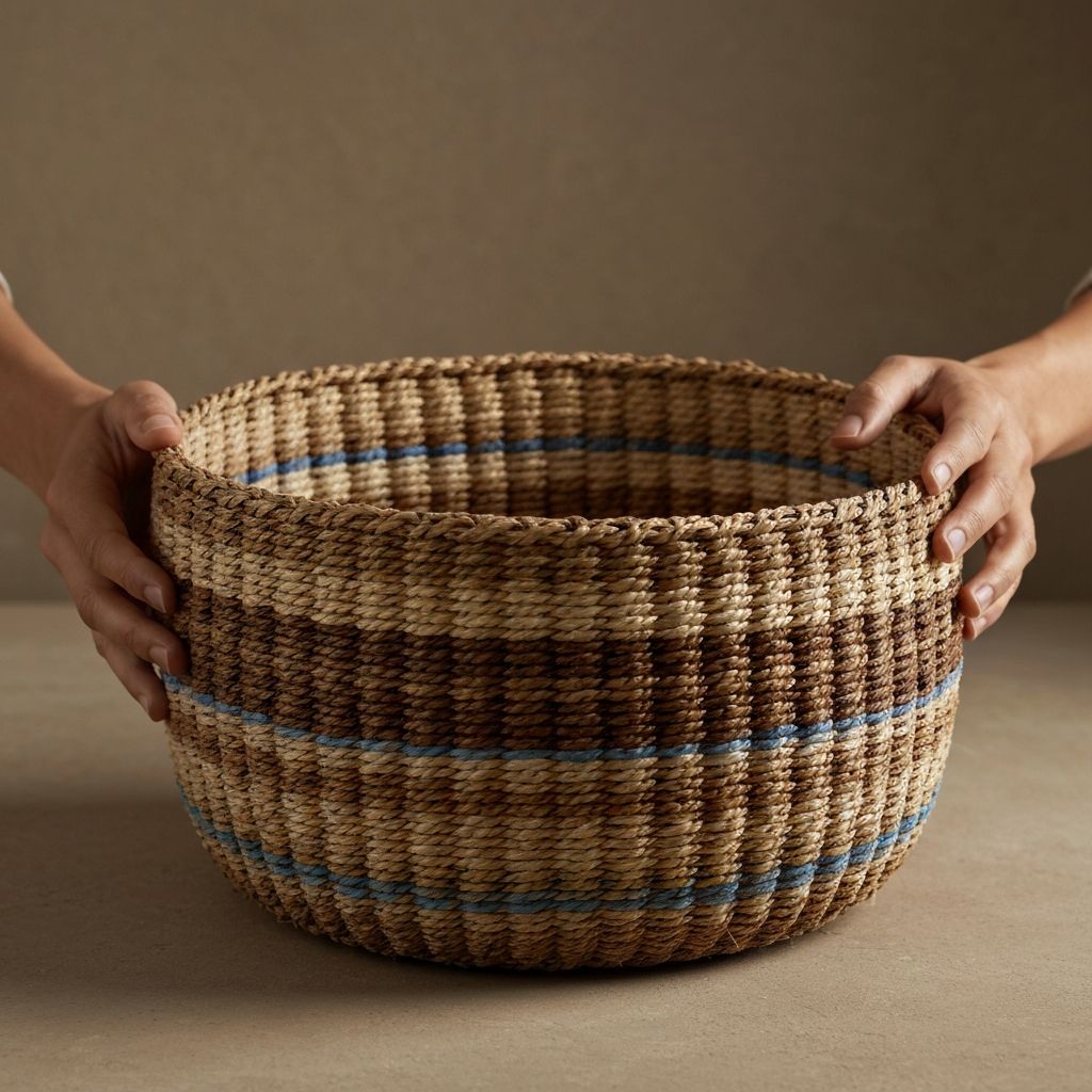 Handwoven Hope Basket